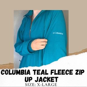 Columbia Blue Fleece Jacket
